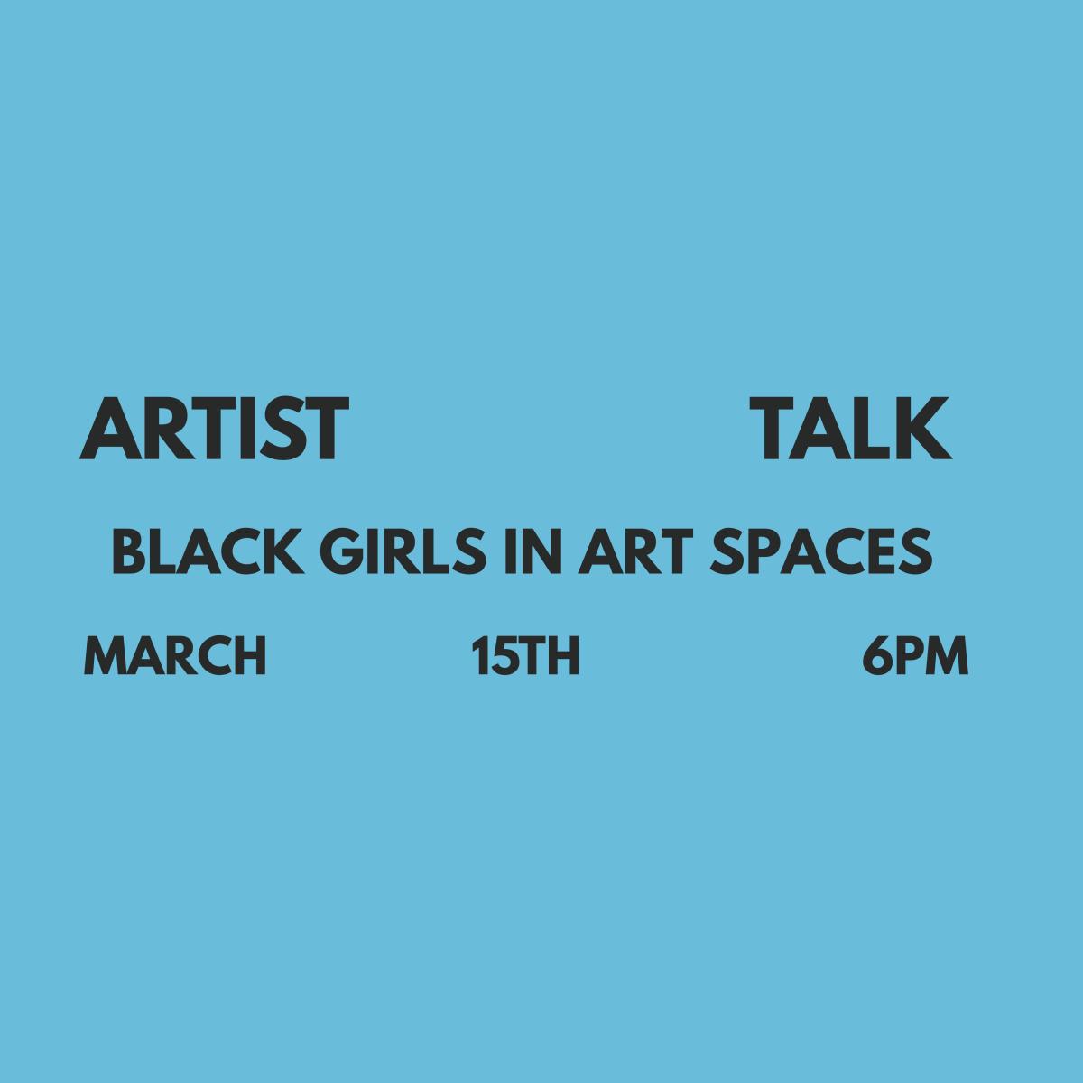 Artist Talk cover image