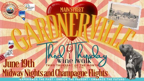 Midway Nights & Champagne Flights-Third Thursday Wine Walk