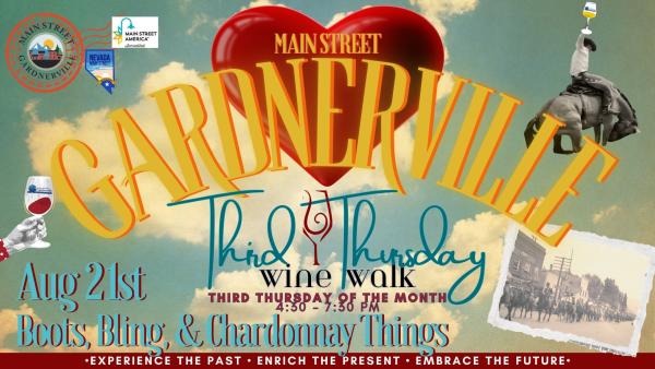 Boots, Bling, & Chardonnay Things- Third Thursday Wine Walk