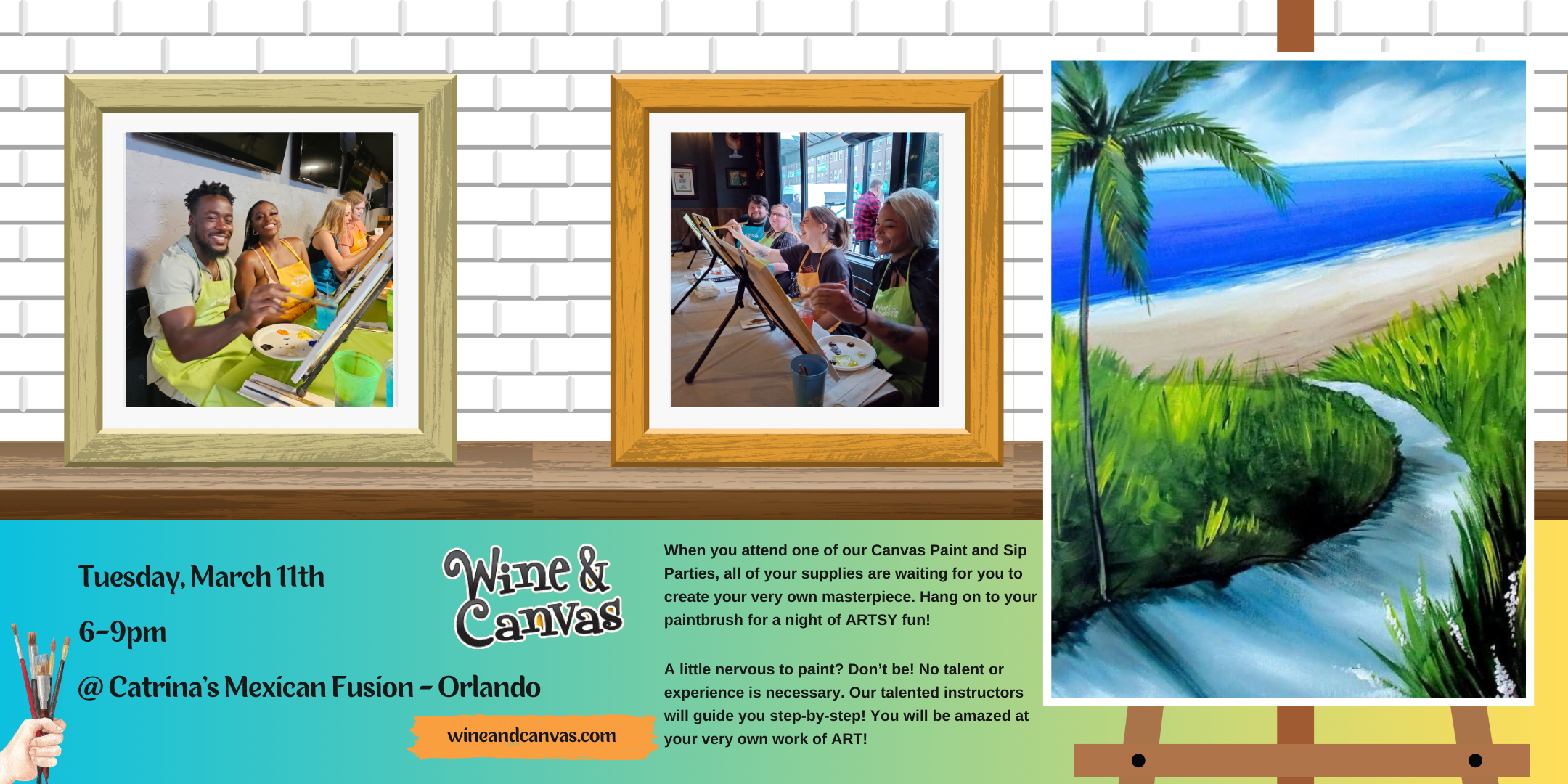 Orlando Paint Party – Winding Beach cover image