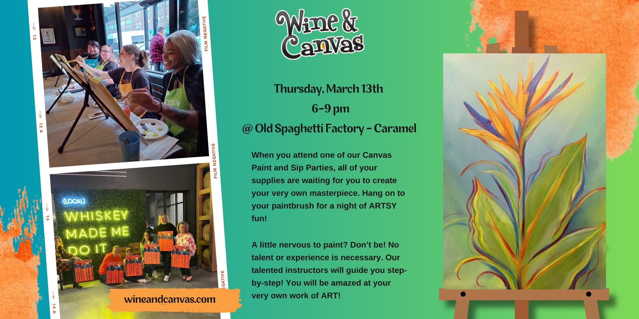 Carmel Painting Party – Bird of Paradise cover image