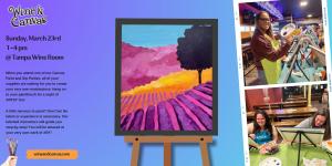 Tampa Sip n Paint – Lavender Fields cover picture