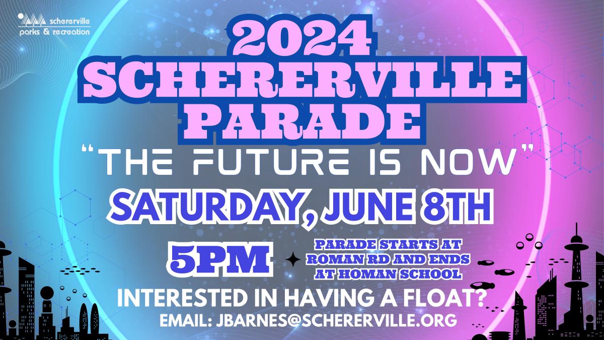 Schererville's "The Future is Now" Parade cover image
