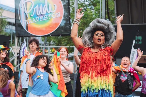 Pride In The Park Parade Participant