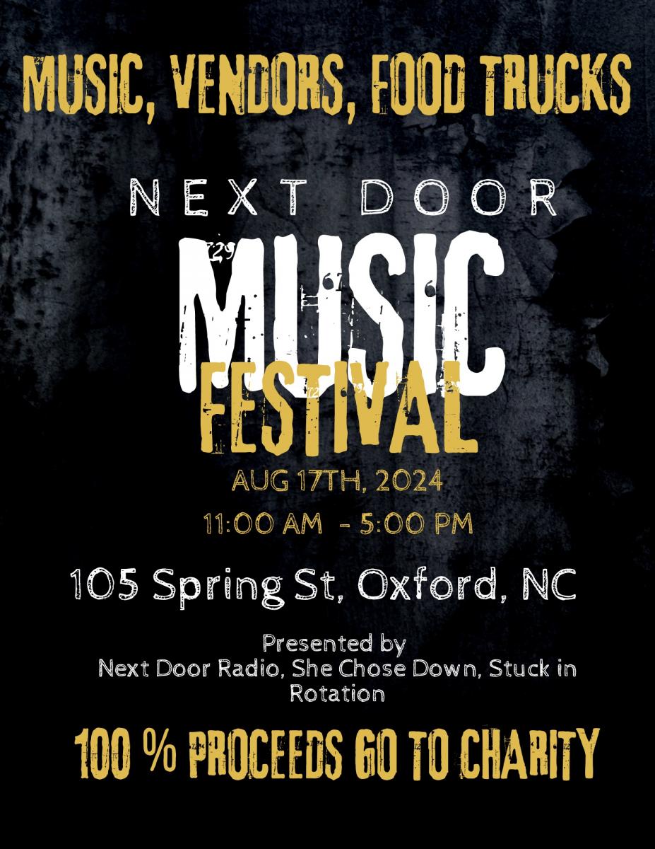 Next Door Music Festival cover image