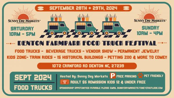 Denton FarmPark Food Truck  Fall Festival