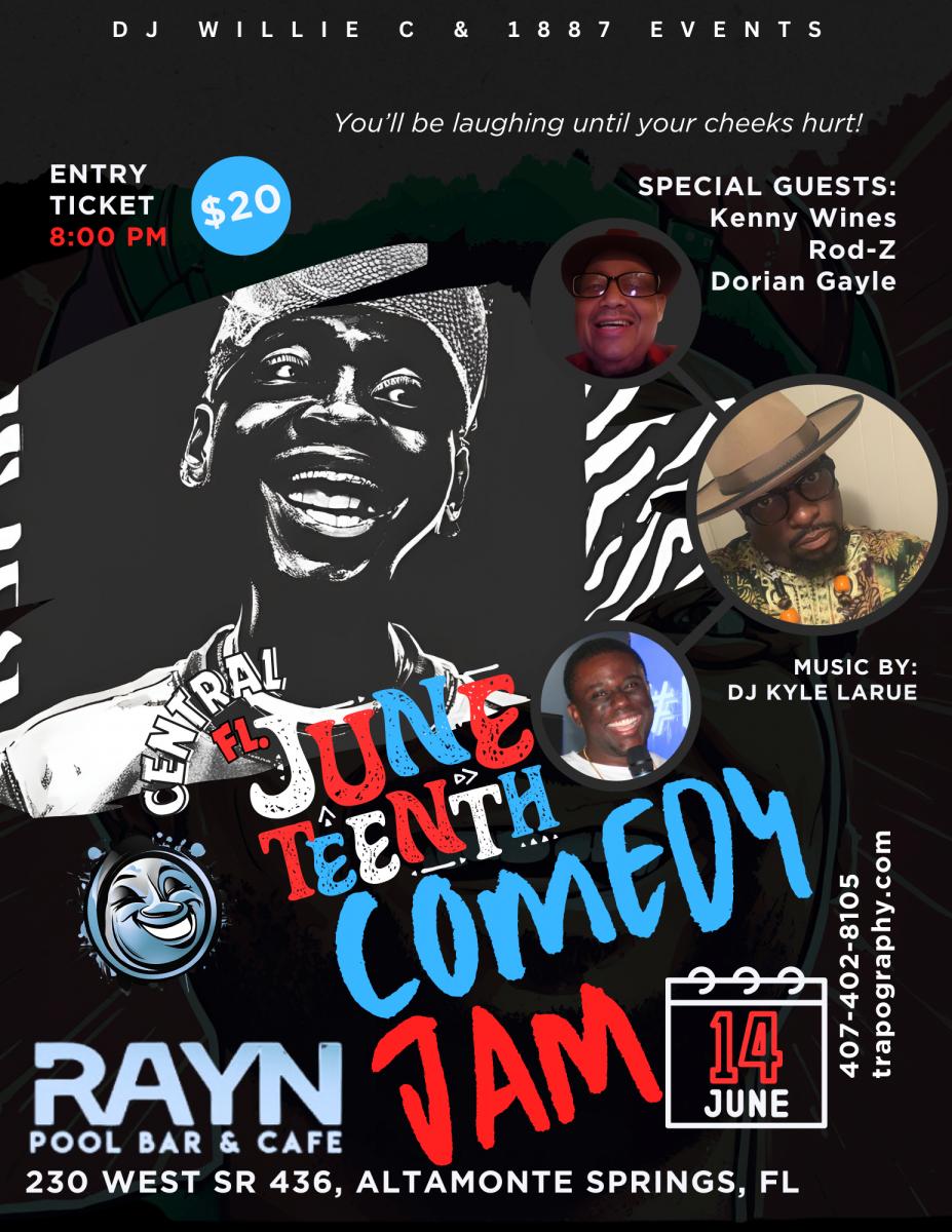 The Central Florida Juneteenth Comedy Jam cover image