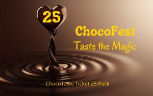 ChocoTaste Tickets 25 Pack cover picture