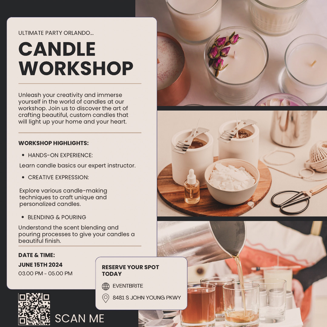 Candle Making Workshop cover image
