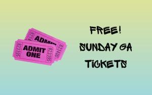 Sunday 10/13 - General Admission - FREE cover picture