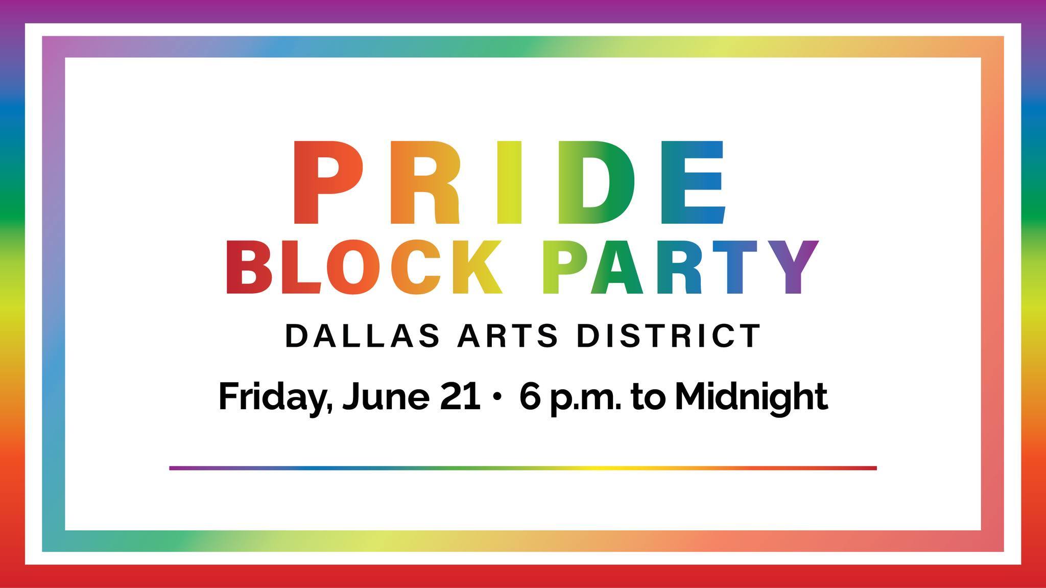 Volunteer with Pride Frisco @ Dallas Arts District Pride 2024