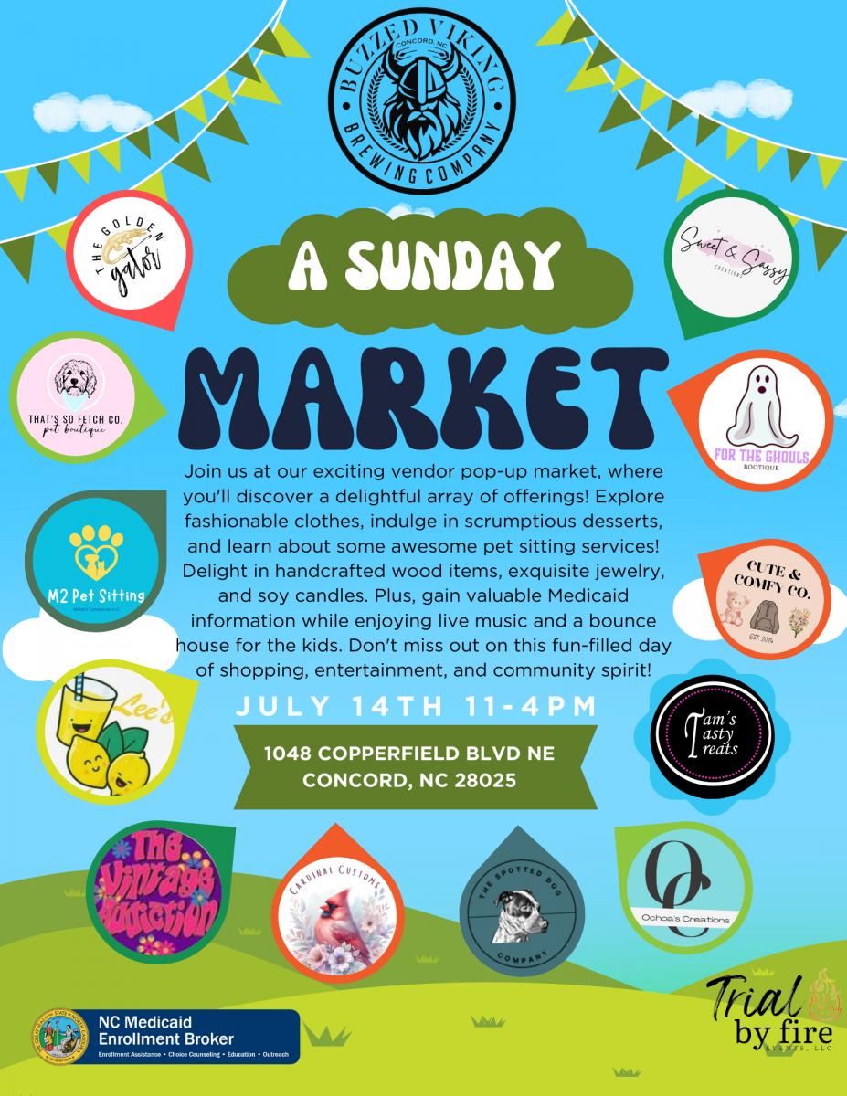 A Sunday Pop-Up Market cover image