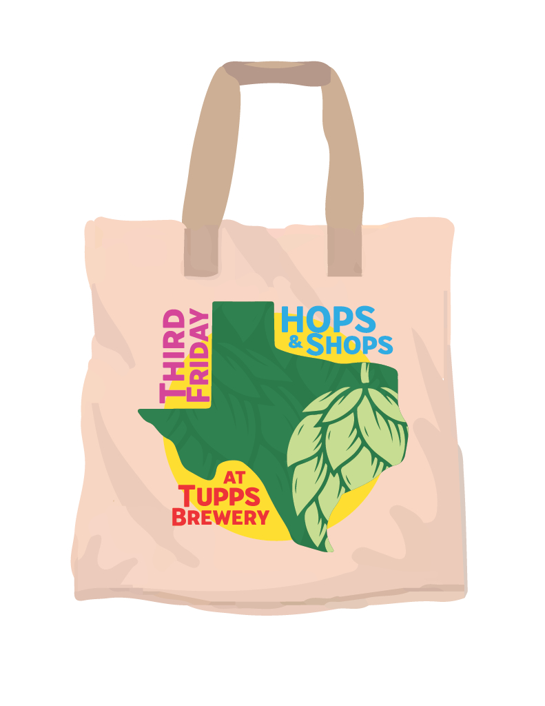 Third Friday Hops & Shops at TUPPS Brewery - August Market cover image