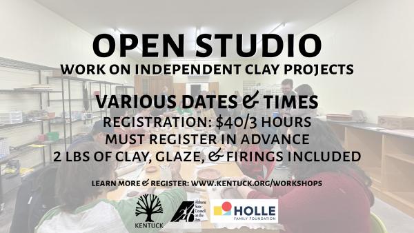 Fall Open Studio: Clay