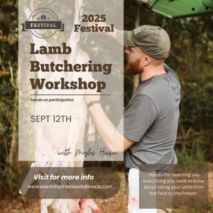 Lamb Butchering Workshop - Hands On cover picture