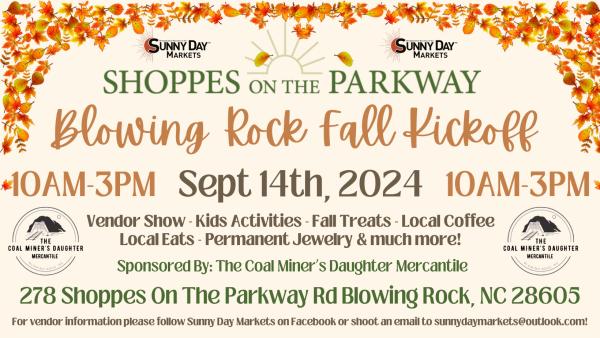 Blowing Rock Fall Kickoff Market