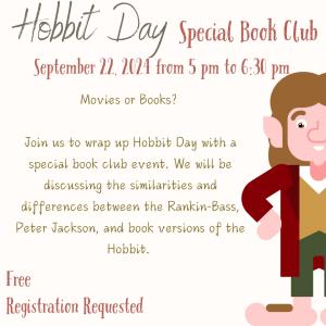 Hobbit Day Book Club cover picture