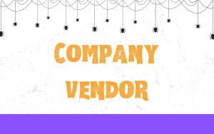 Company Vendors - $75