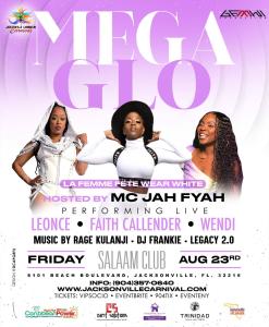 MEGA GLO "LA FEMME FETE" (Wear White) cover picture