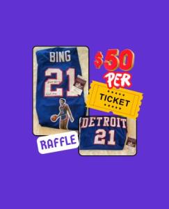 JSA Certified Dave Bing Autographed Detroit Pistons Jersey cover picture