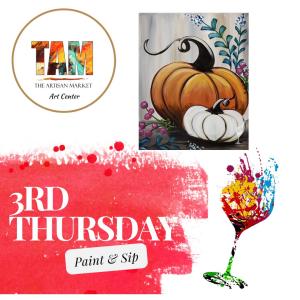 10/17 Third Thursday Paint & Sip cover picture