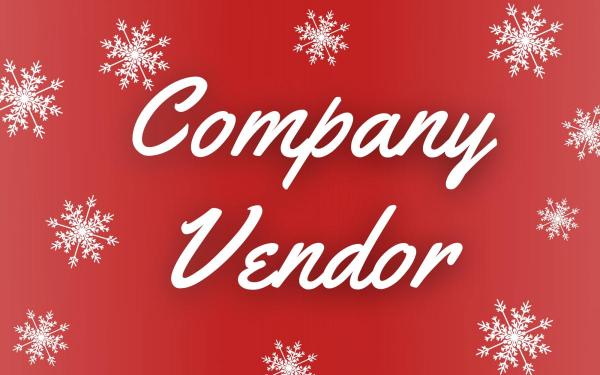 Company Vendor - $125