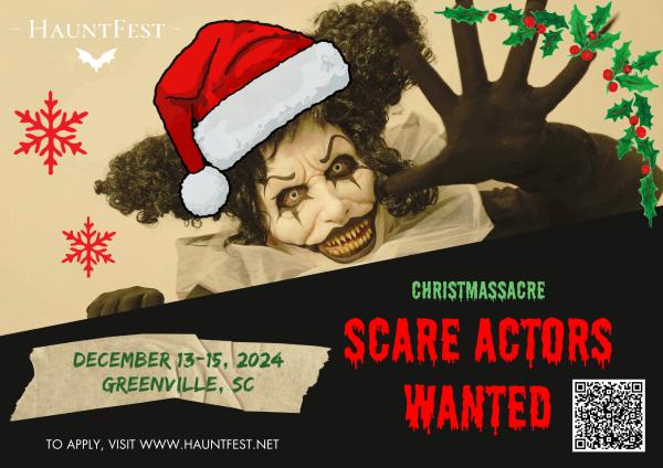 Scare Actor Application - VOLUNTEER ONLY