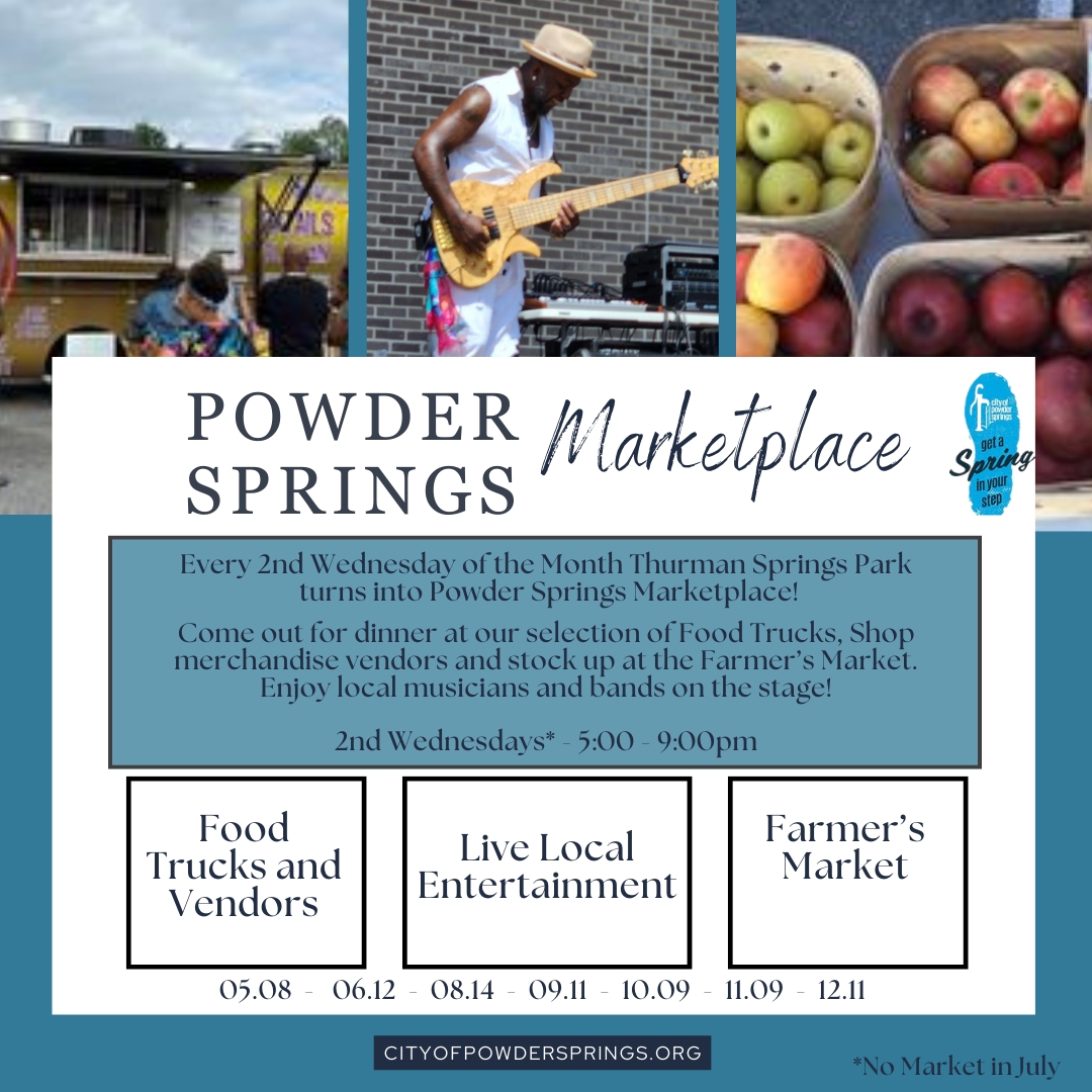 Powder Springs Marketplace - August cover image