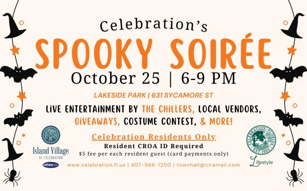 Spooky Soirée - CELEBRATION RESIDENT ONLY EVENT