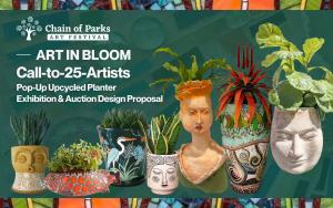 Art in Bloom: Public Planter Art Exhibit