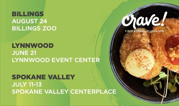 Volunteer for Crave! NW Food & Drink Celebration for a free ticket!