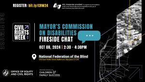 Mayor's Commission on Disabilities Fireside Chat cover picture