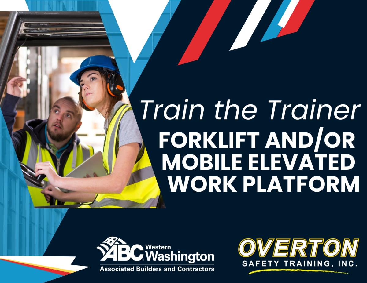 Train the Trainer- Forklift and/or Mobile Elevated Work Platform cover image