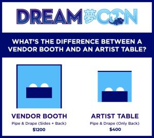 Dream Con 2025 Exhibit Hall - Vendor Application