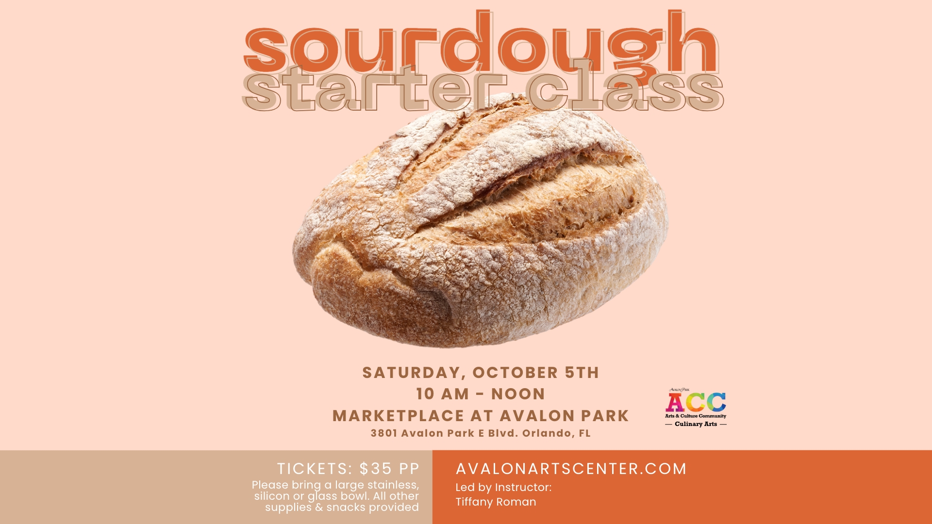 Sourdough Starter Class cover image