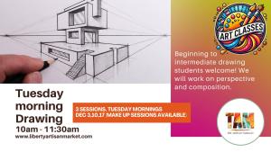 Tuesday Morning Drawing Class (3 sessions) cover picture