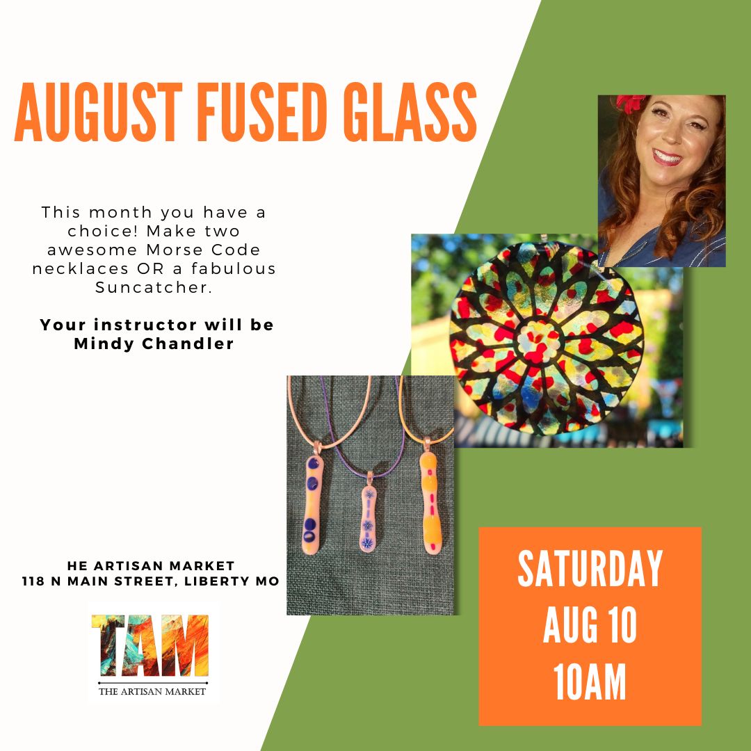 Fused Glass Workshop August cover image