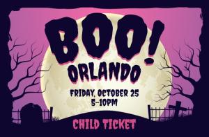 Child Ticket - Friday Oct 25 cover picture