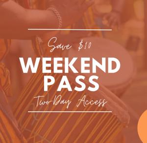 WEEKEND PASS (Save $10 on Two-Day Acess) cover picture