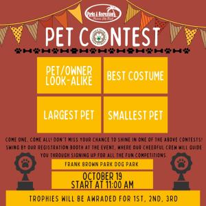 2024 Paws in the Park- Pet Contests