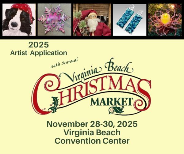 44th Virginia Beach Christmas Market - Artist Application