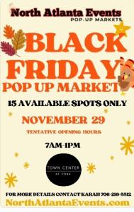 Black Friday PoP Up