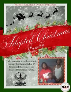 Adopted Christmas Family Sponsored by Xtreme Dreams Foundation of Atlanta