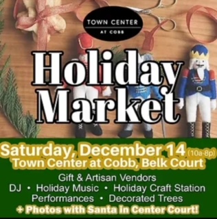 Holiday Market 2 and Festival of Trees at Town Center Mall