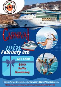 Carnival Cruise $500 Gift Certificate Giveaway cover picture