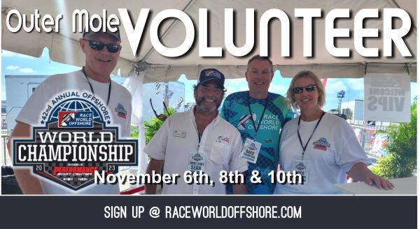 Race World Offshore Outer Mole Volunteer