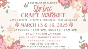 2025 BMK Spring Craft Market-Vendor  Application