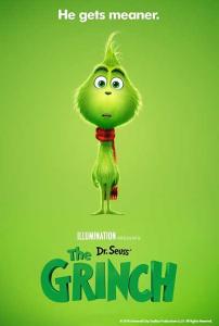 The Grinch Movie ticket cover picture