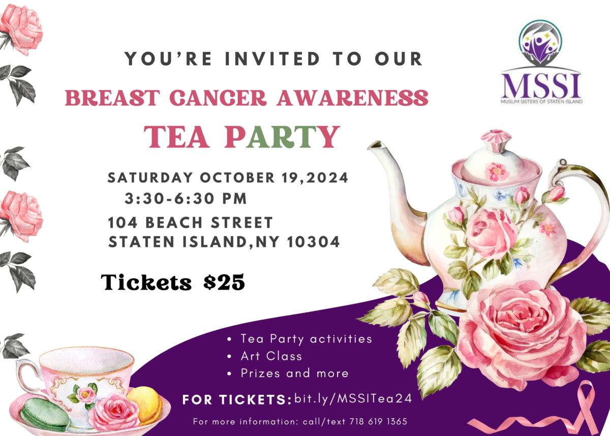 Breast Cancer awareness Tea Party cover image