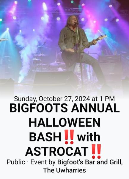 Bigfoot's Annual Halloween Bash with ASTROCAT!